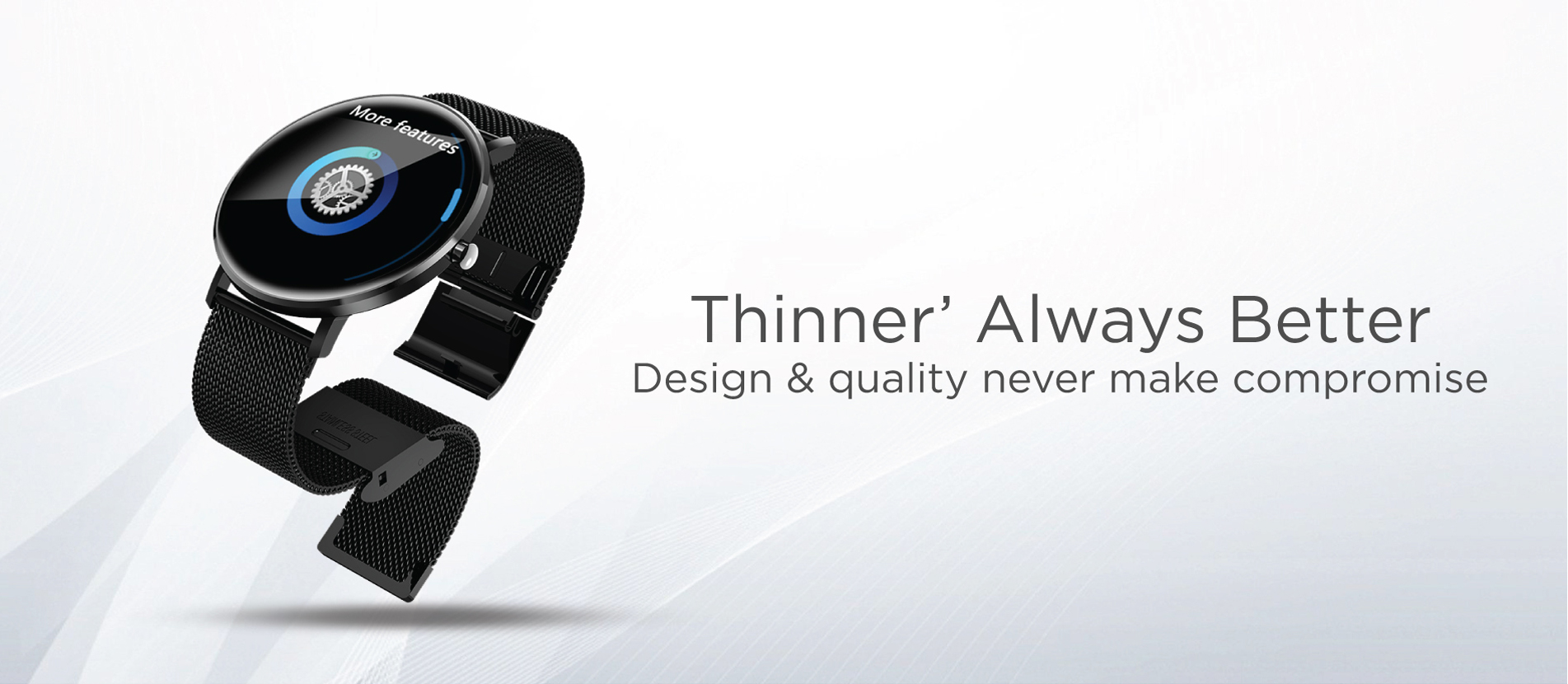 Time Up Ultra Thin, Light Wight & Premium Smartwatch | mPhone Electronics