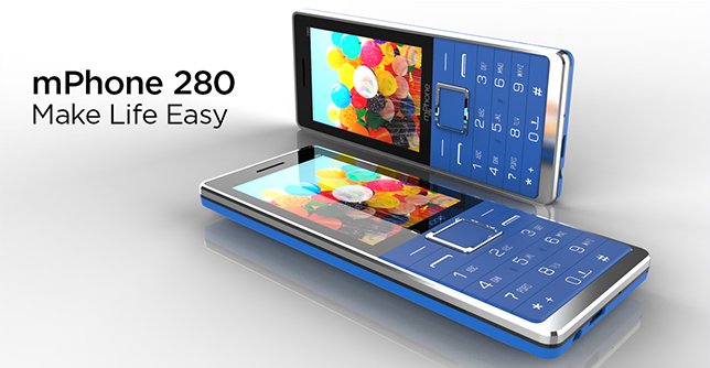 mPhone 280 | Feature Phones | mPhone Electronics